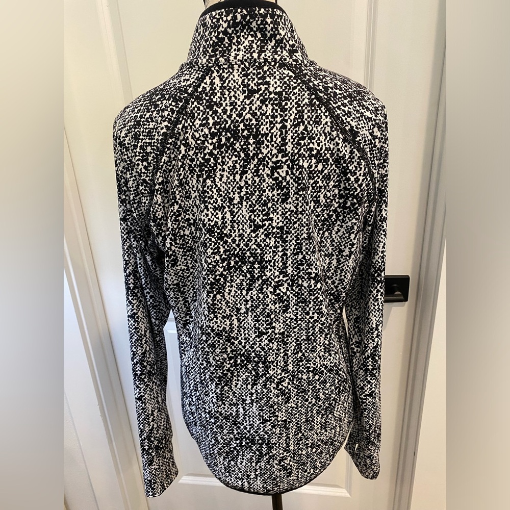 T By Talbots Performance Jacket - Black & White -… - image 8